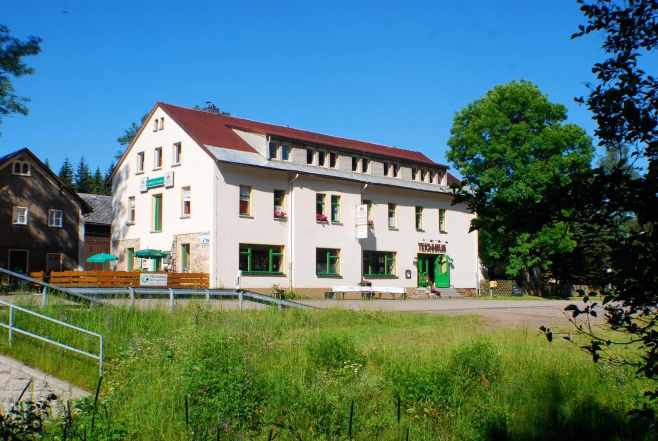 Gruppenhaus Teichhaus Villa Rechenberg-Bienenmuhle Bagian luar foto
